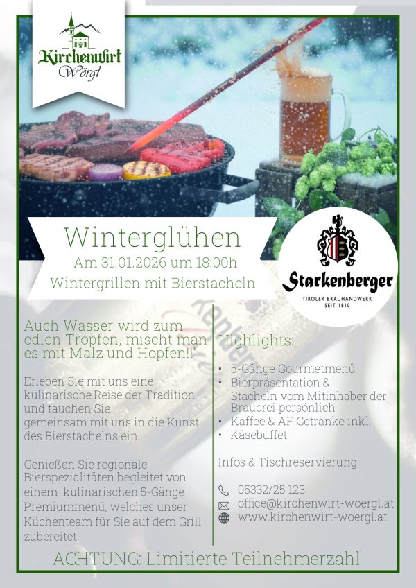 Winterglühen Flyer